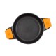 ΗΜΙΧΥΤΡΑ BRA EFFICIENT Α430532 (32CM / 5LT / BLACK / ΓΥΑΛΙΝΟ ΚΑΠΑΚΙ)